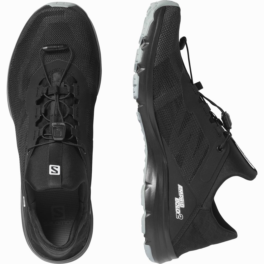 Men's Salomon Amphib Bold 2 Water Shoes Black | NZ-6701843