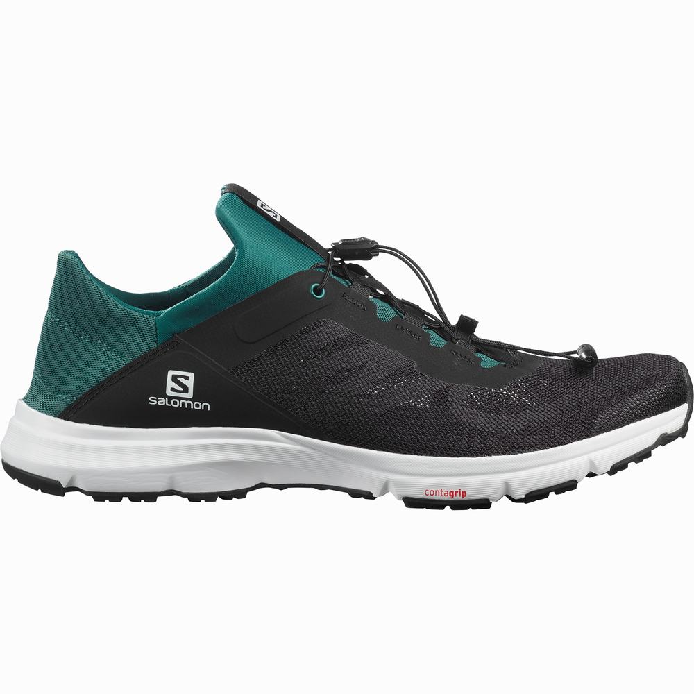 Men\'s Salomon Amphib Bold 2 Water Shoes Black/White | NZ-9438527