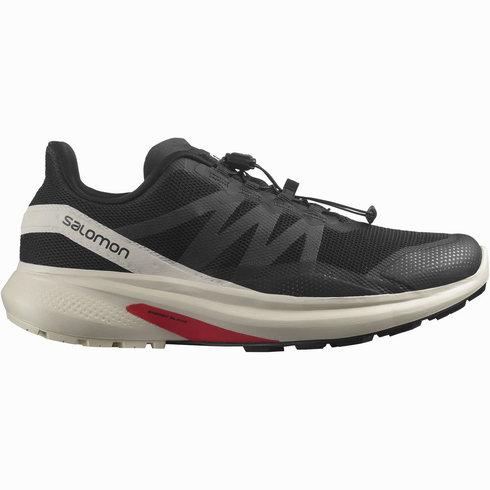 Men\'s Salomon Hypulse Trail Running Shoes Black | NZ-9406521