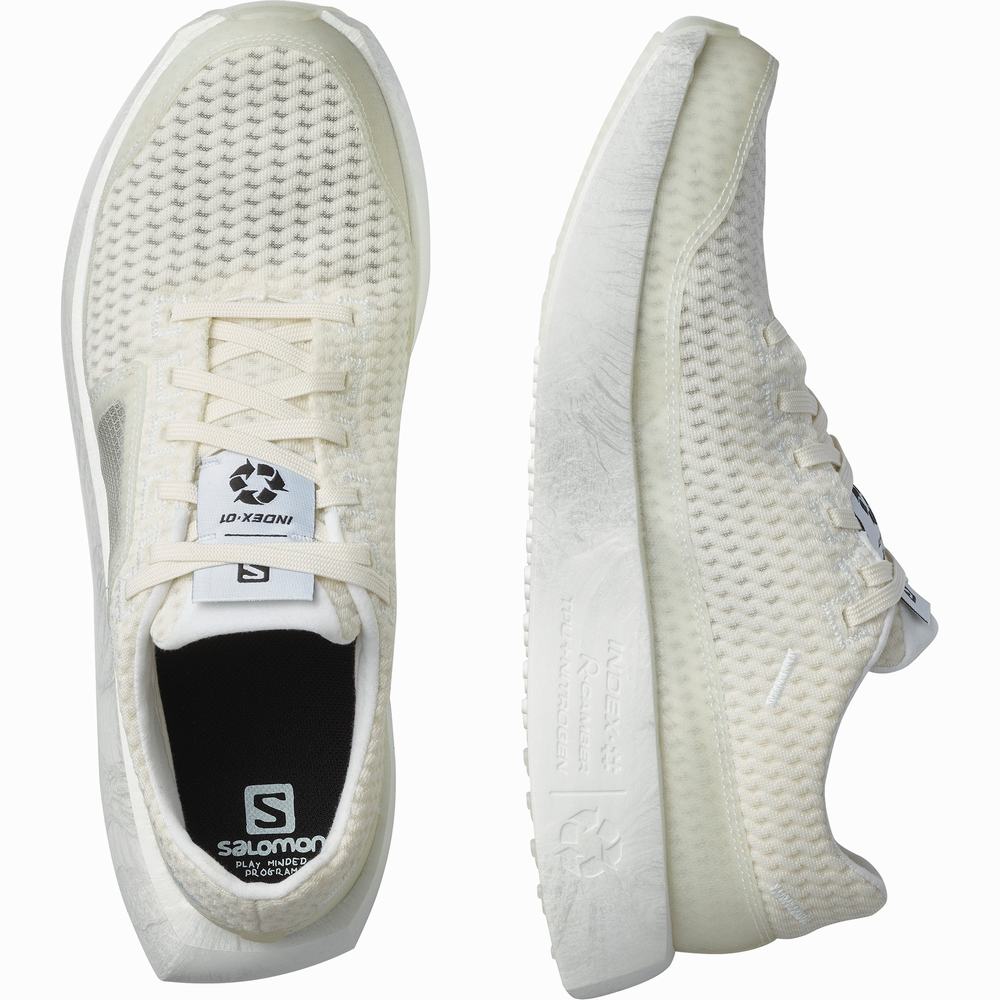Men's Salomon Index.01 Running Shoes White | NZ-7841635