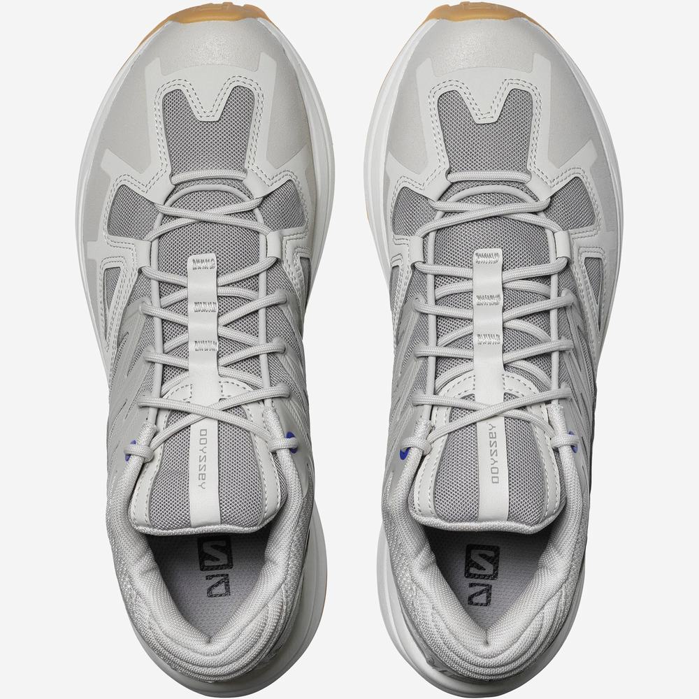 Men's Salomon Odyssey 1 Advanced Sneakers Grey | NZ-6098571
