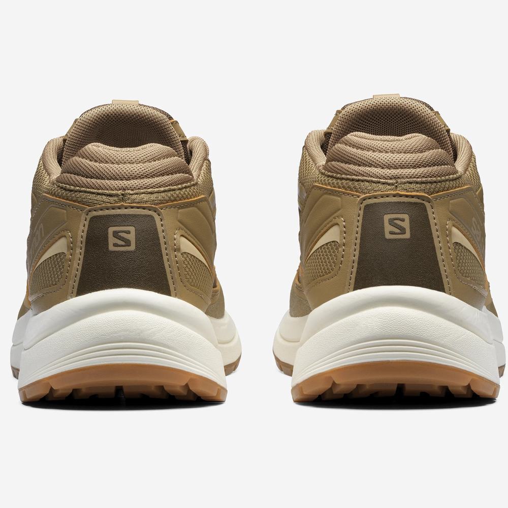 Men's Salomon Odyssey 1 Advanced Sneakers Brown | NZ-6453018