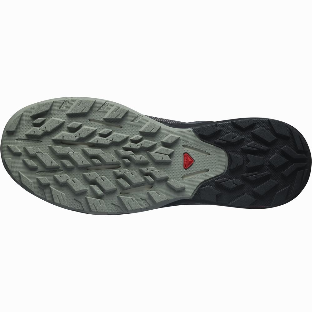 Men's Salomon Outpulse Gore-tex Hiking Shoes Navy/Black | NZ-8605724