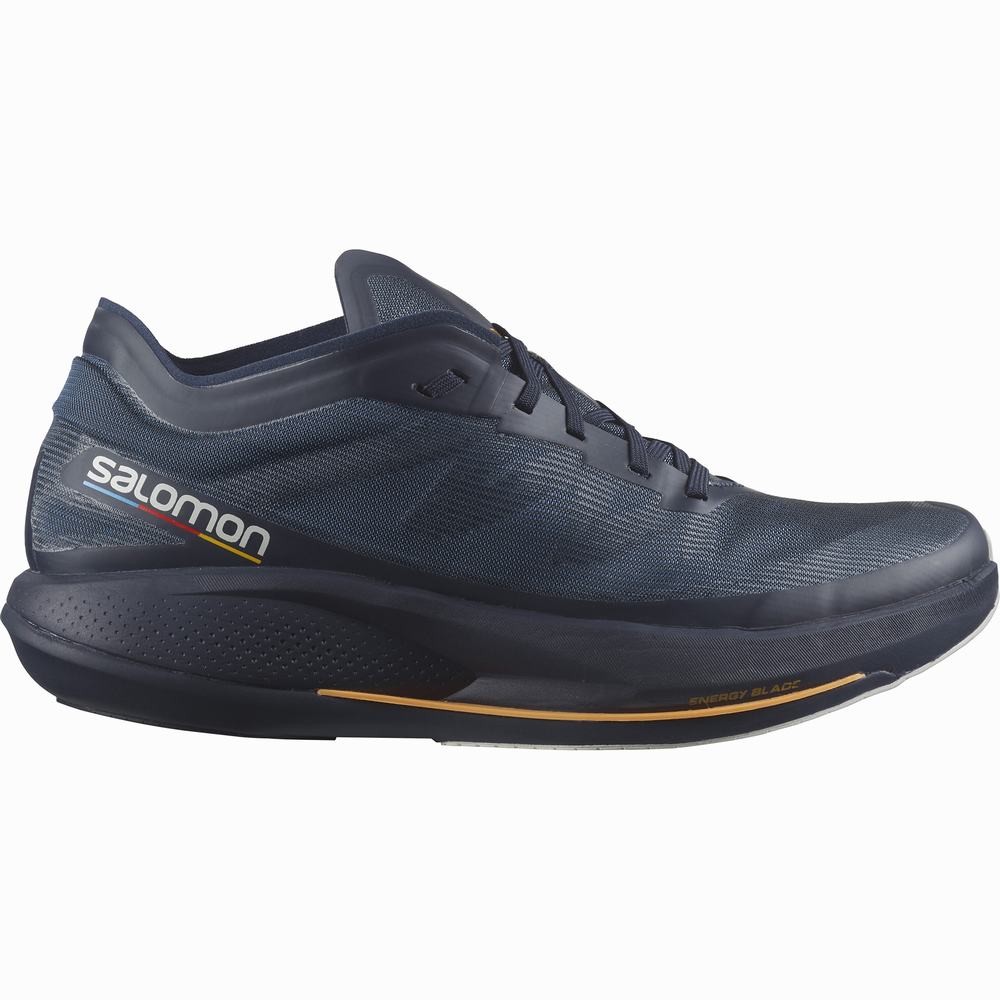Men\'s Salomon Phantasm Running Shoes Indigo | NZ-1346287