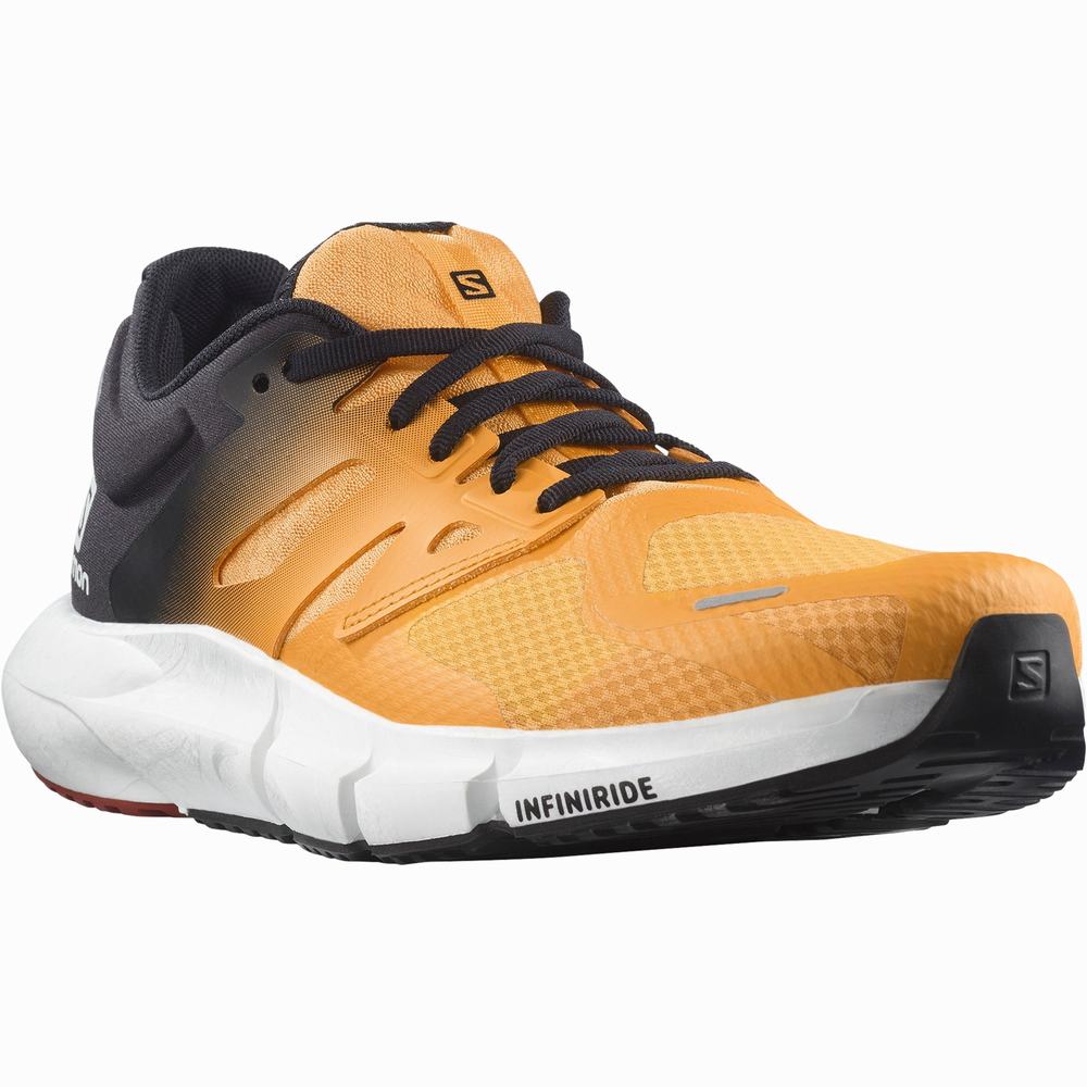 Men's Salomon Predict 2 Running Shoes Orange/Black/Brown | NZ-5297483