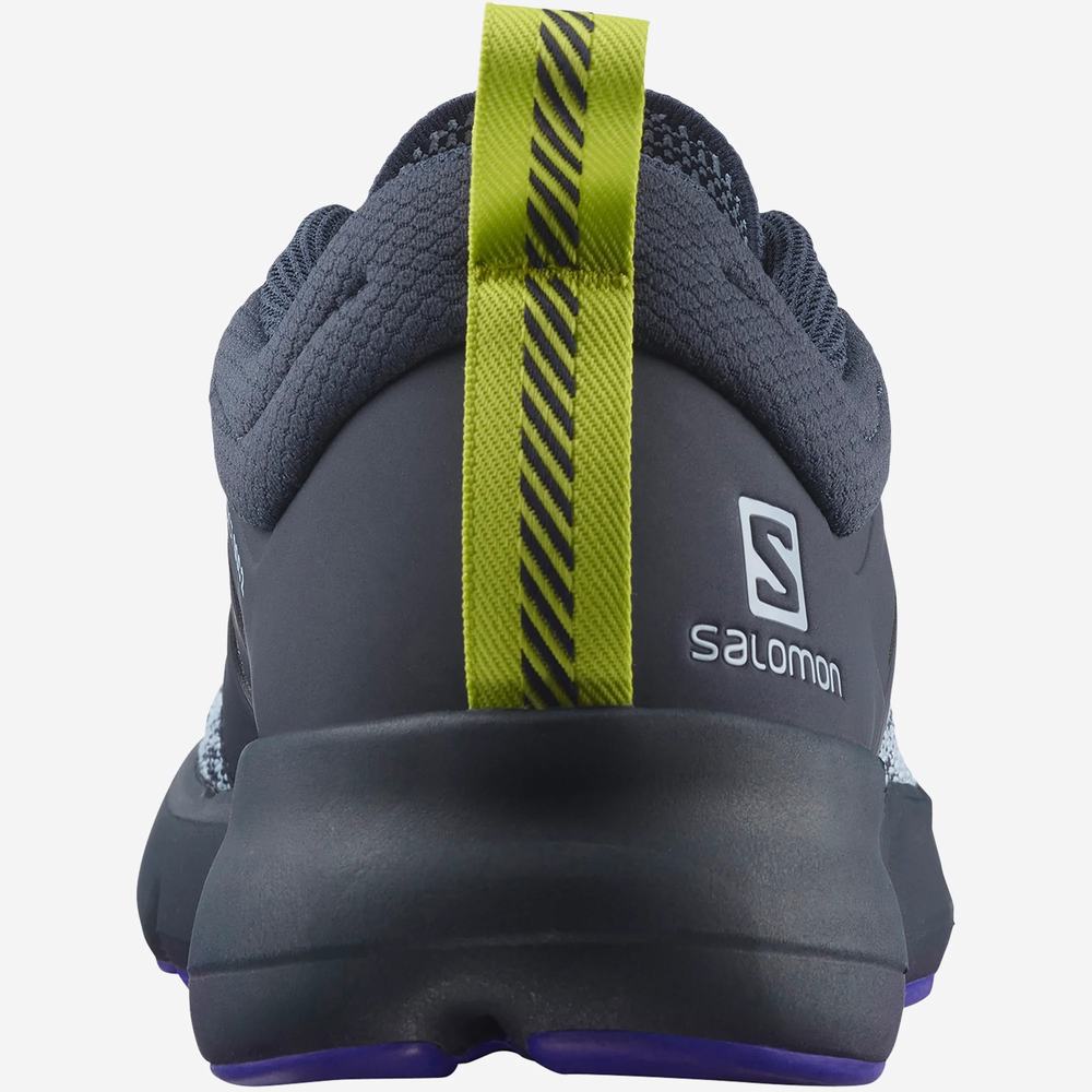 Men's Salomon Predict Soc 2 Running Shoes Blue/Indigo/Rose | NZ-5379821