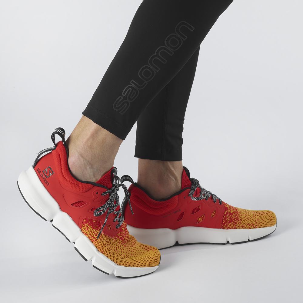 Men's Salomon Predict Soc 2 Running Shoes Orange/red/Black | NZ-8620714