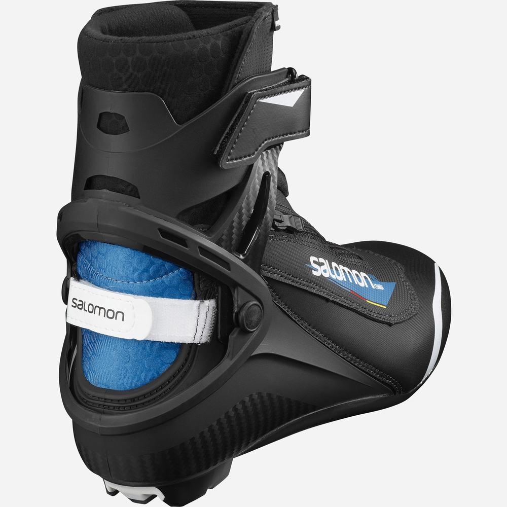 Men's Salomon Pro Combi Prolink Ski Boots Navy/Black/Blue | NZ-0957438