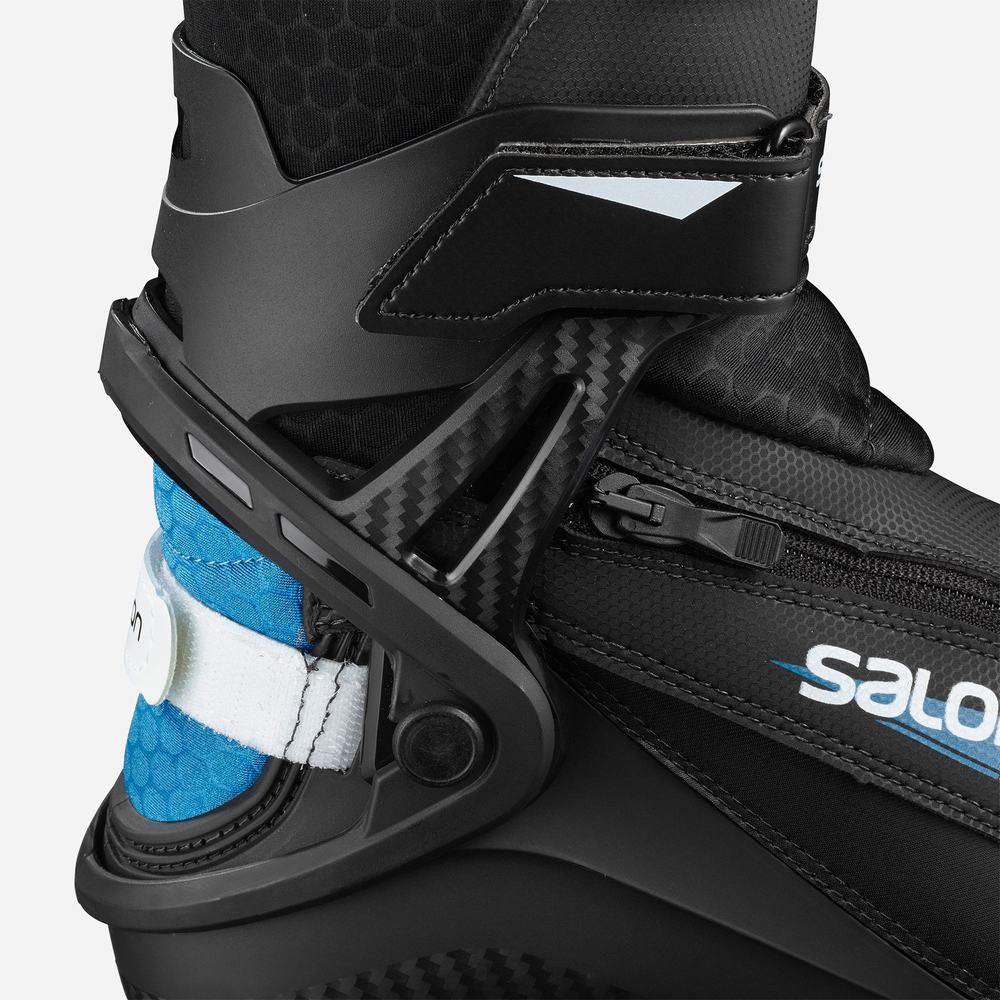 Men's Salomon Pro Combi Prolink Ski Boots Navy/Black/Blue | NZ-0957438