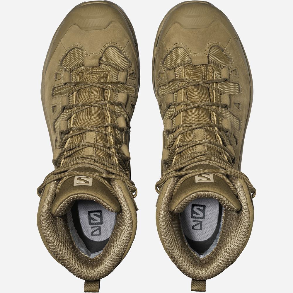 Men's Salomon Quest 4d Gore-tex Advanced Sneakers Brown | NZ-2651738