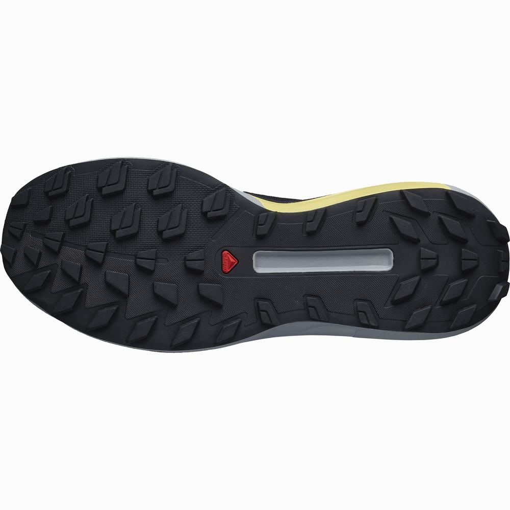 Men's Salomon S/Lab Genesis Trail Running Shoes Black/Orange | NZ-4607831