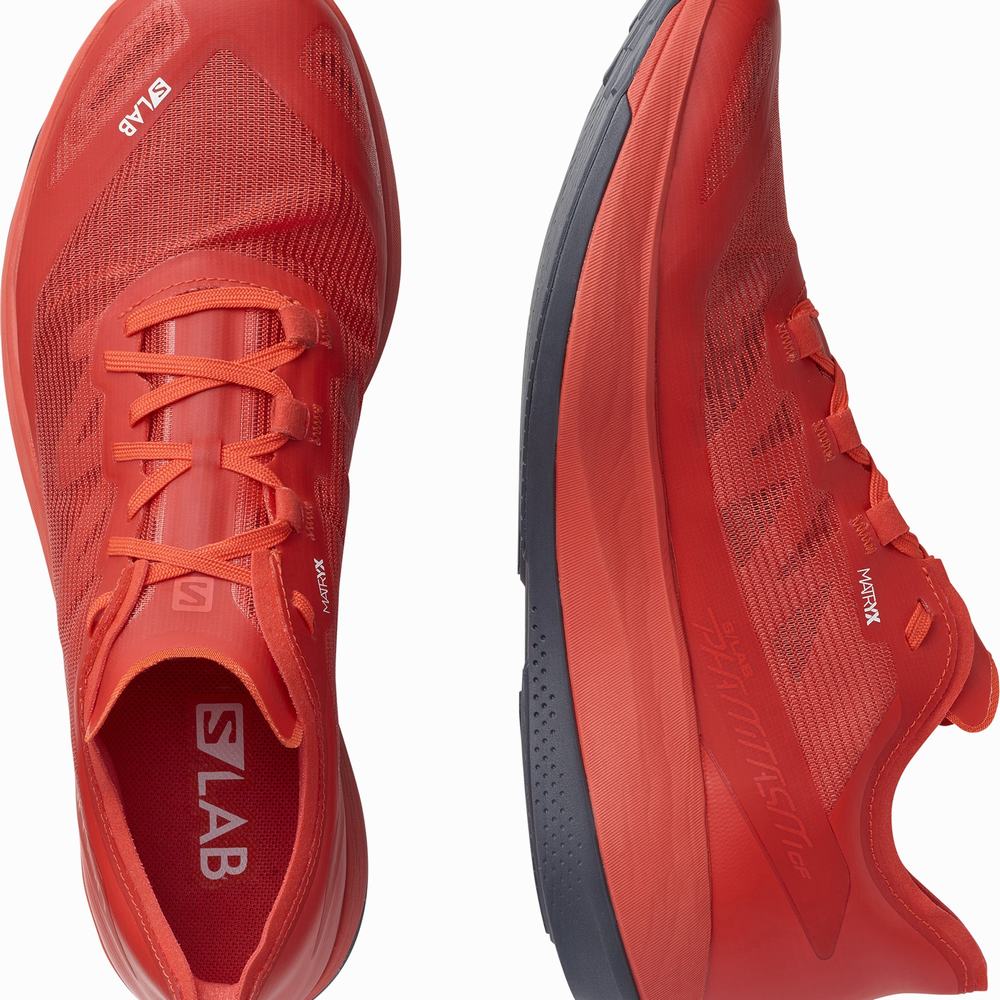 Men's Salomon S/Lab Phantasm Cf Running Shoes Red | NZ-0714369
