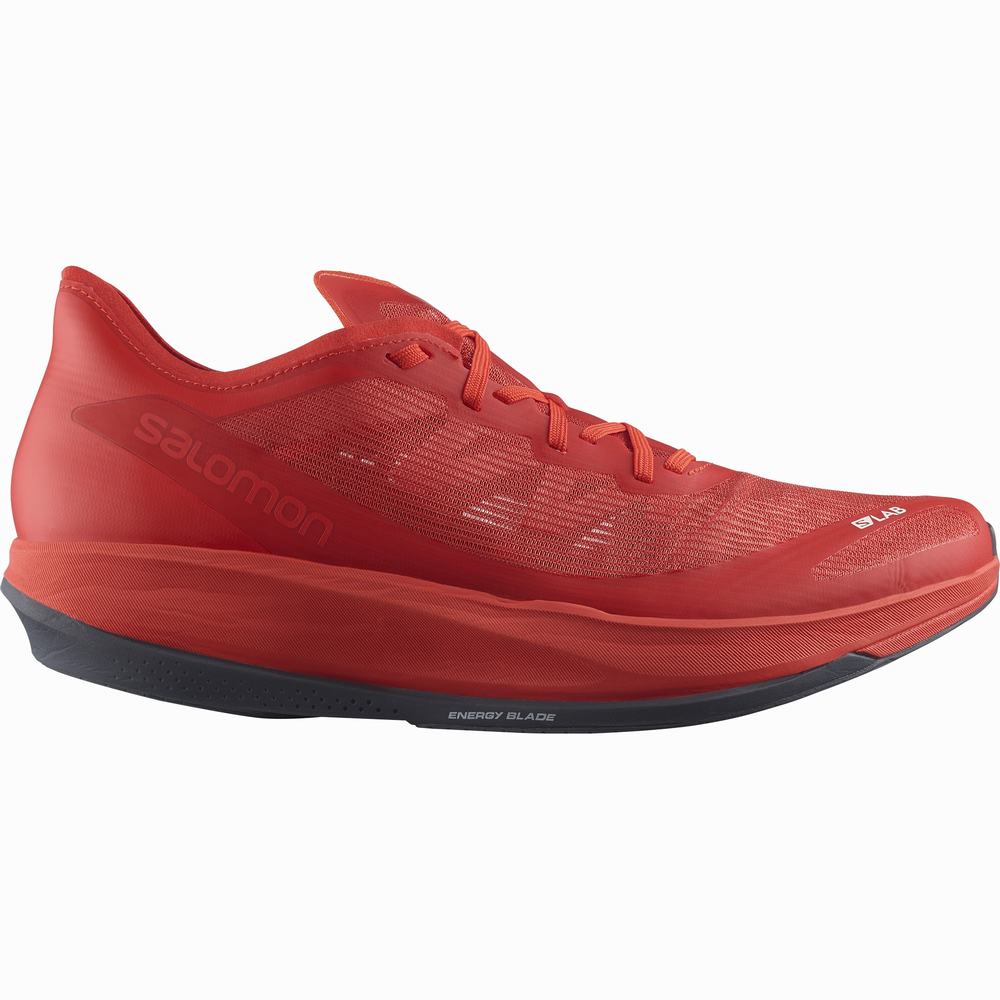 Men\'s Salomon S/Lab Phantasm Cf Running Shoes Red | NZ-0714369