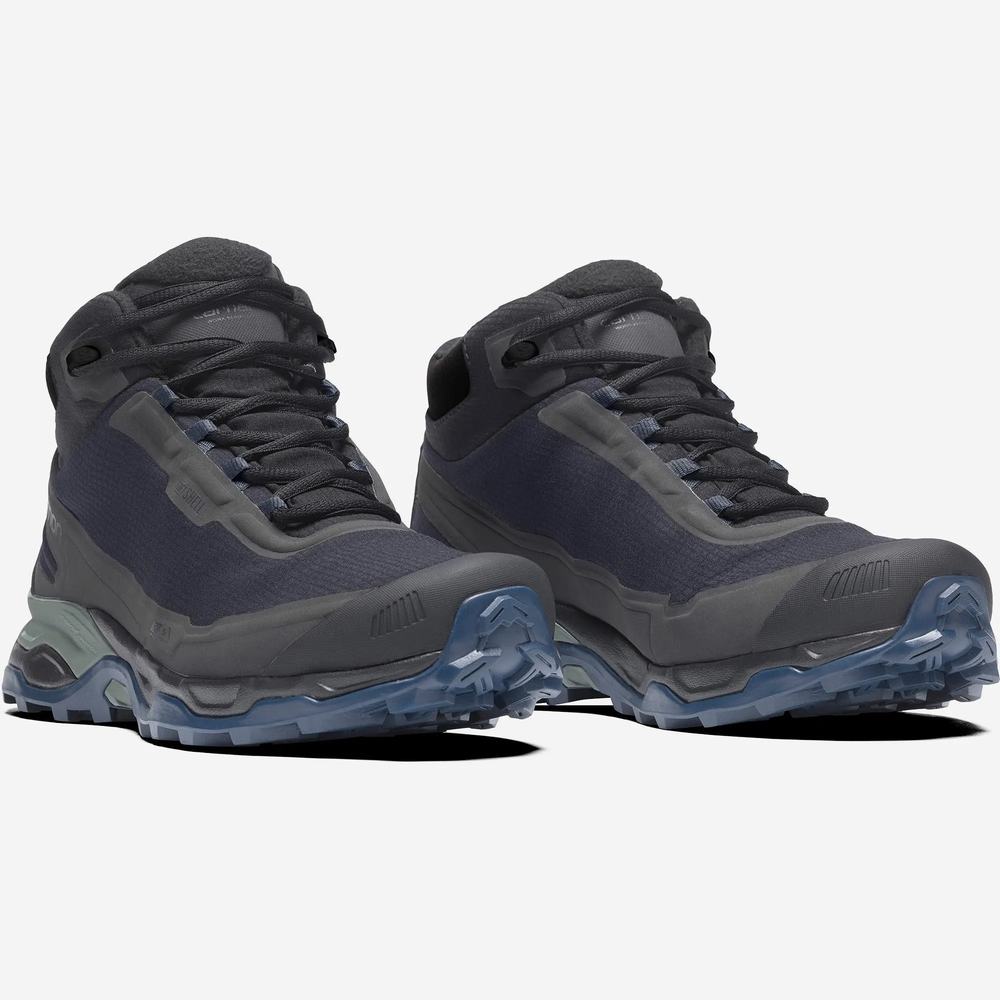 Men's Salomon Shelter Cswp For Carhartt Wip Sneakers Black/ Grey | NZ-8694257