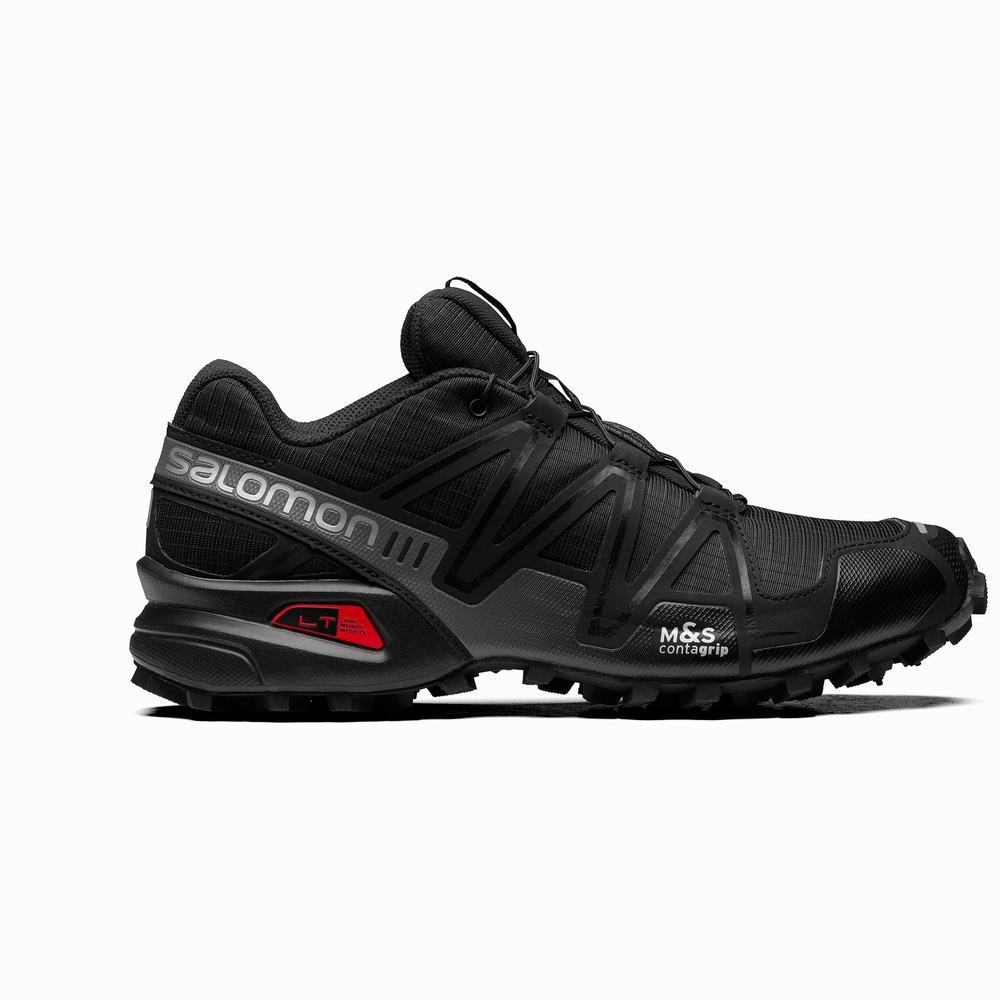 Men\'s Salomon Speedcross 3 Sneakers Black | NZ-0319247