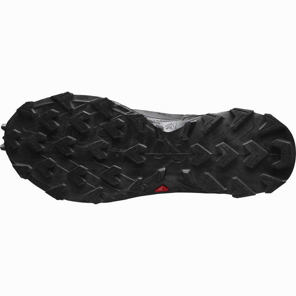 Men's Salomon Supercross 4 Trail Running Shoes Black | NZ-9364852