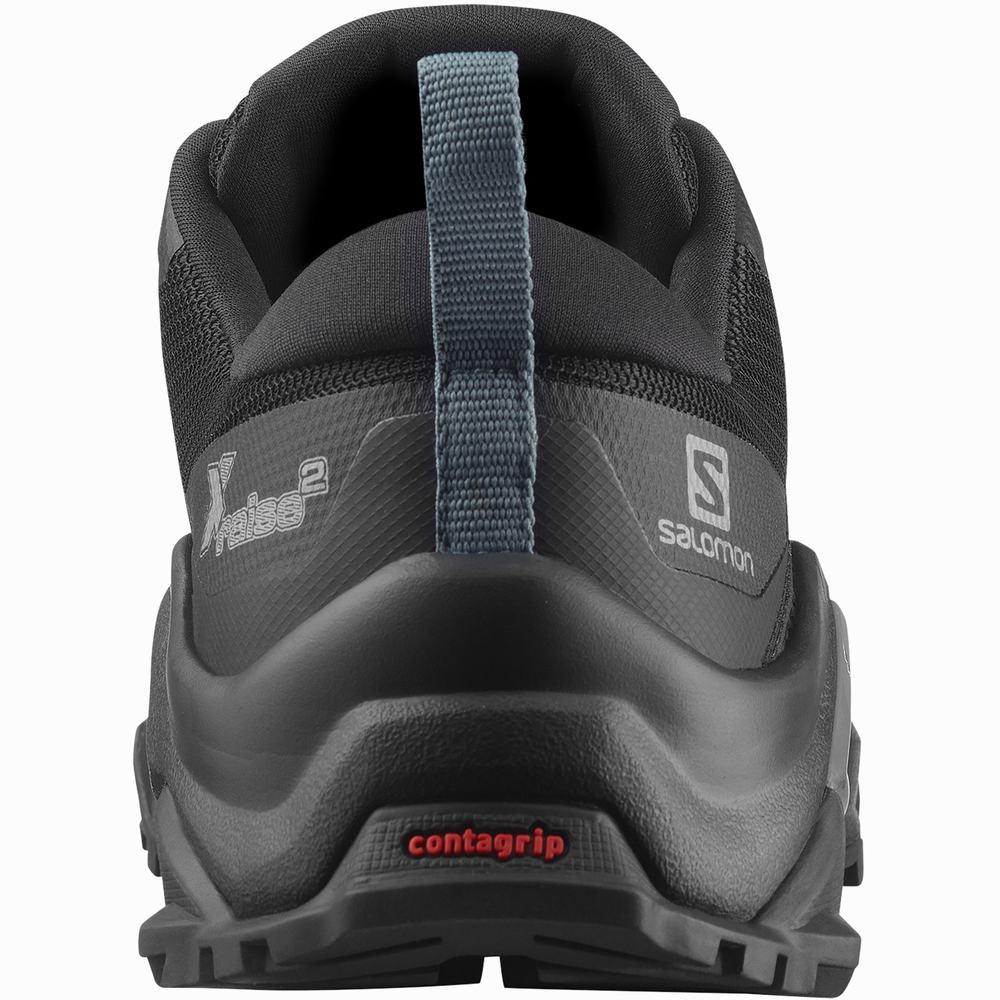 Men's Salomon X Raise 2 Hiking Shoes Black | NZ-1253974
