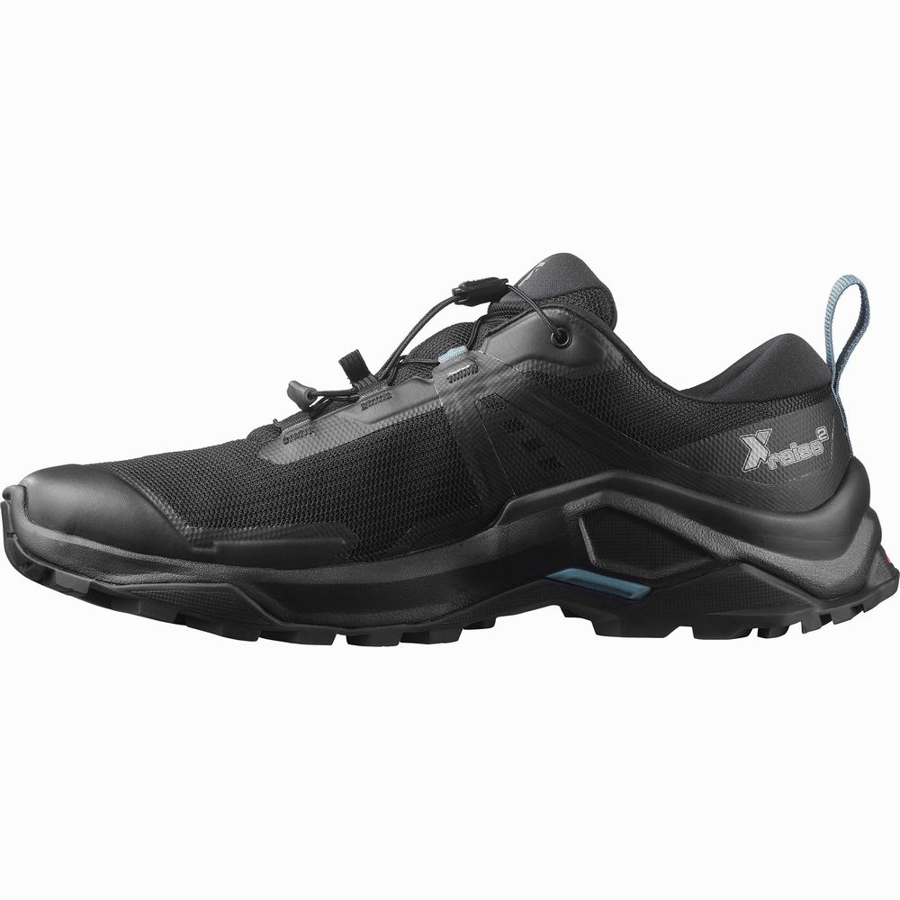 Men's Salomon X Raise 2 Hiking Shoes Black | NZ-1253974