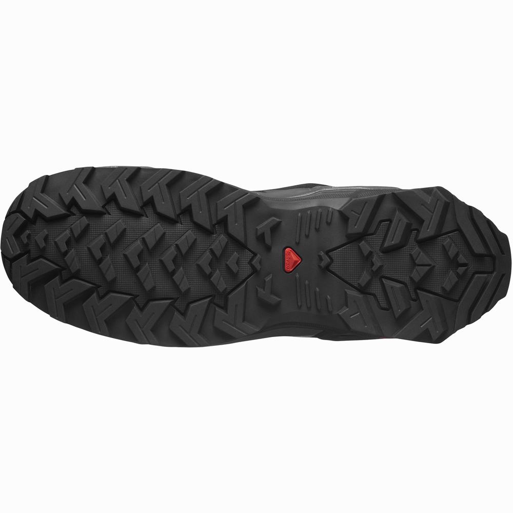Men's Salomon X Reveal 2 Gore-tex Hiking Shoes Black | NZ-4605873