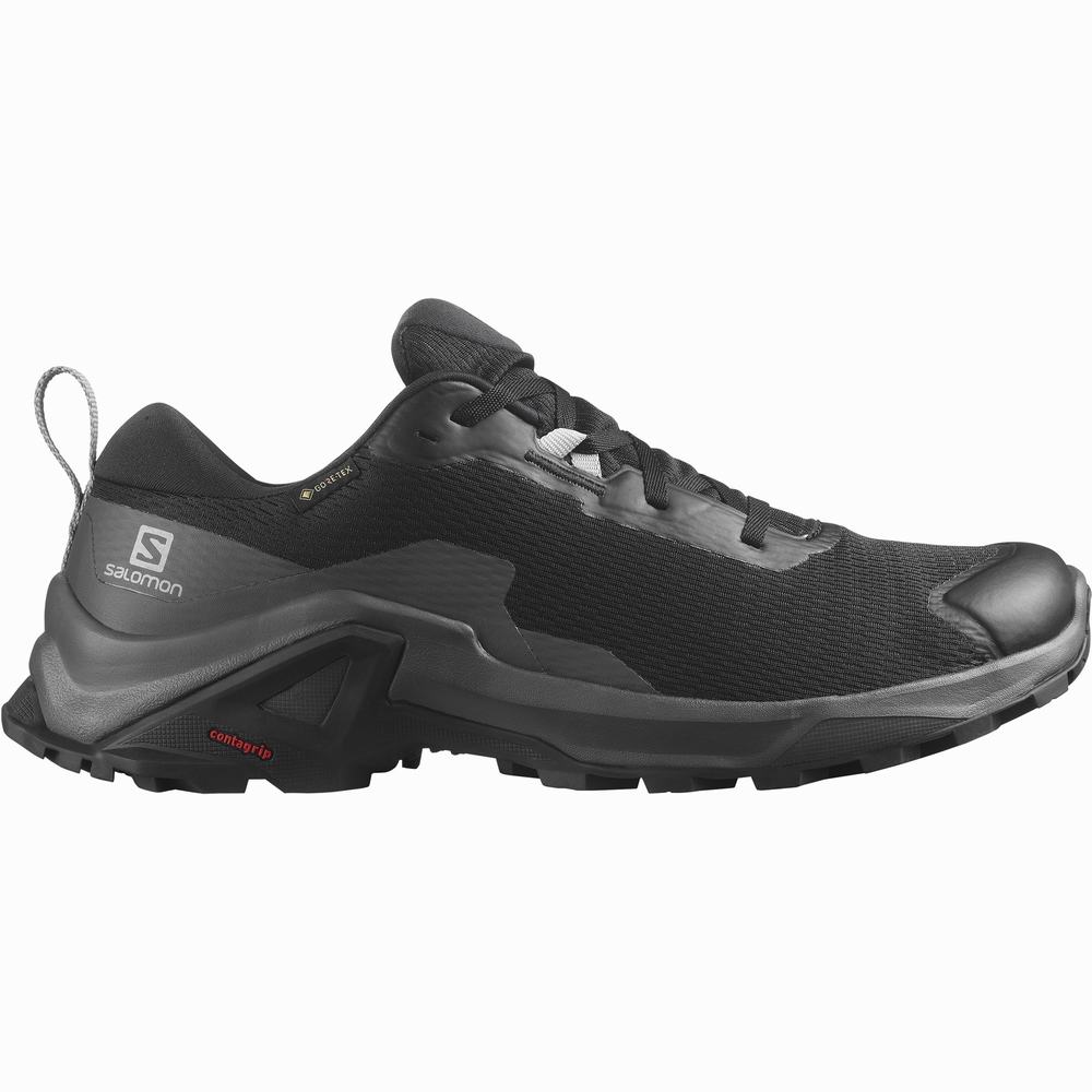 Men\'s Salomon X Reveal 2 Gore-tex Hiking Shoes Black | NZ-4605873