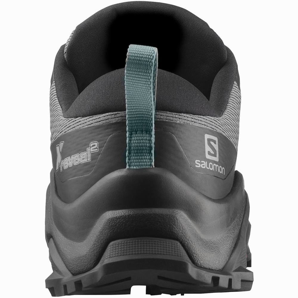 Men's Salomon X Reveal 2 Hiking Shoes Grey/Black | NZ-0648135