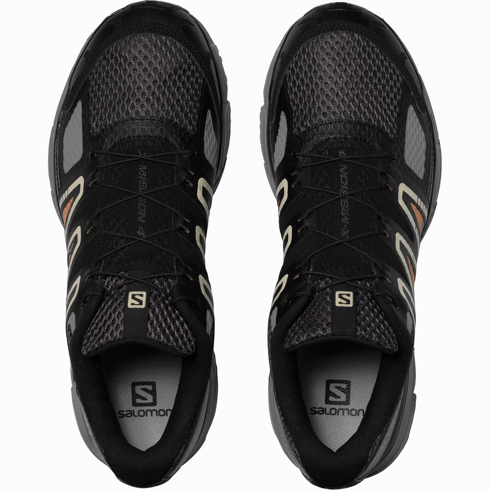 Men's Salomon X-mission 4 Sneakers Black/Orange | NZ-5243790