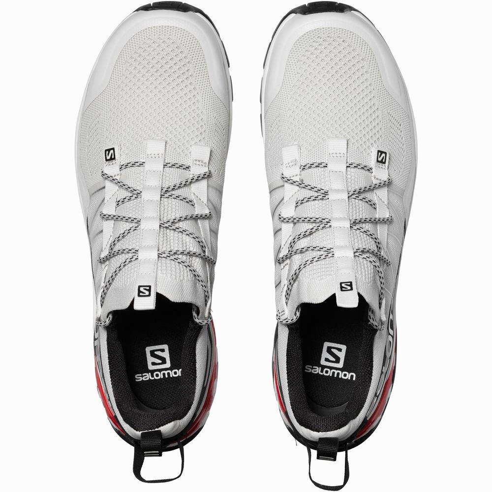 Men's Salomon Xa Cover Sneakers White/Black | NZ-2037951