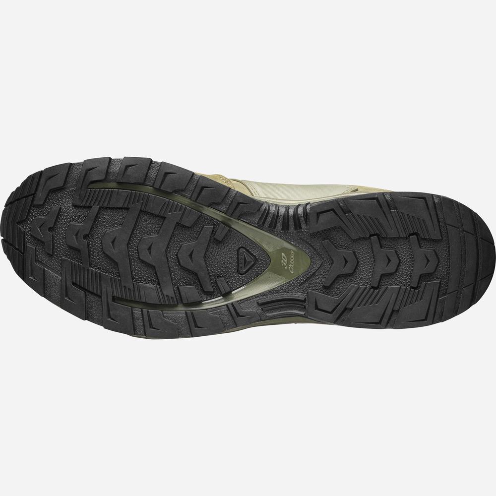 Men's Salomon Xa Forces Mid En Approach Shoes Green | NZ-7596180