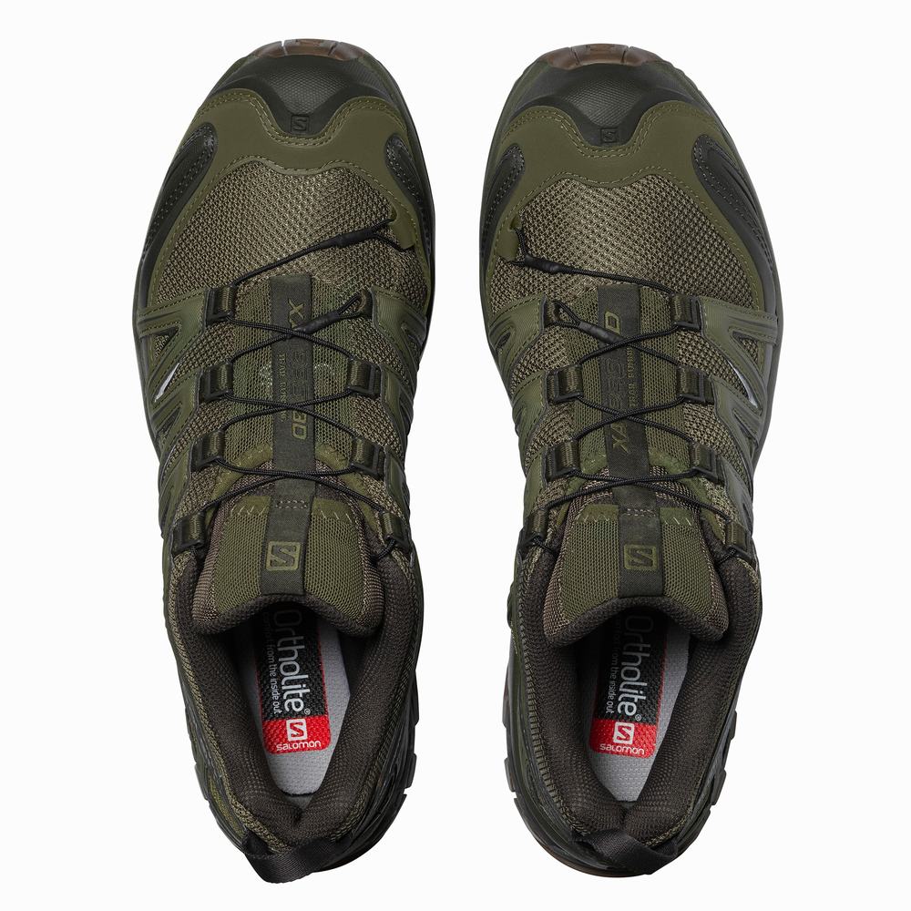 Men's Salomon Xa Pro 3d Sneakers Olive | NZ-8942051