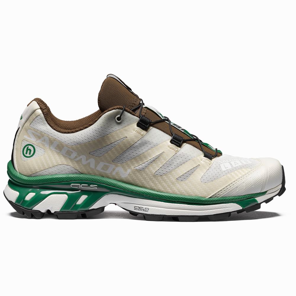 Men\'s Salomon Xt-4 For Hidden.Ny Sneakers White/Green | NZ-4785239