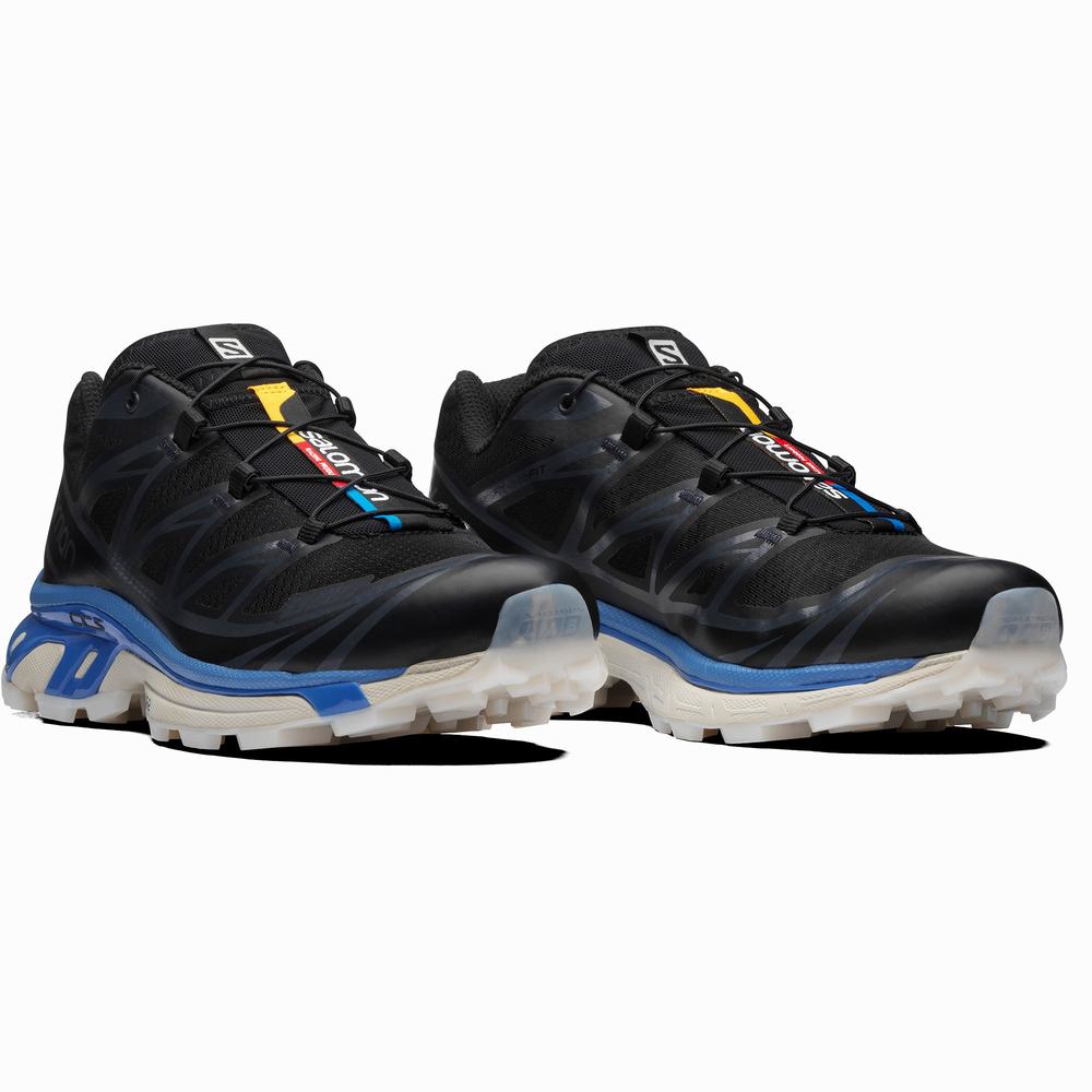 Men's Salomon Xt-6 Clear Sneakers Black | NZ-5670314