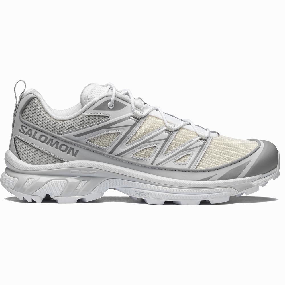 Men\'s Salomon Xt-6 Expanse Sneakers Khaki/White | NZ-0268531