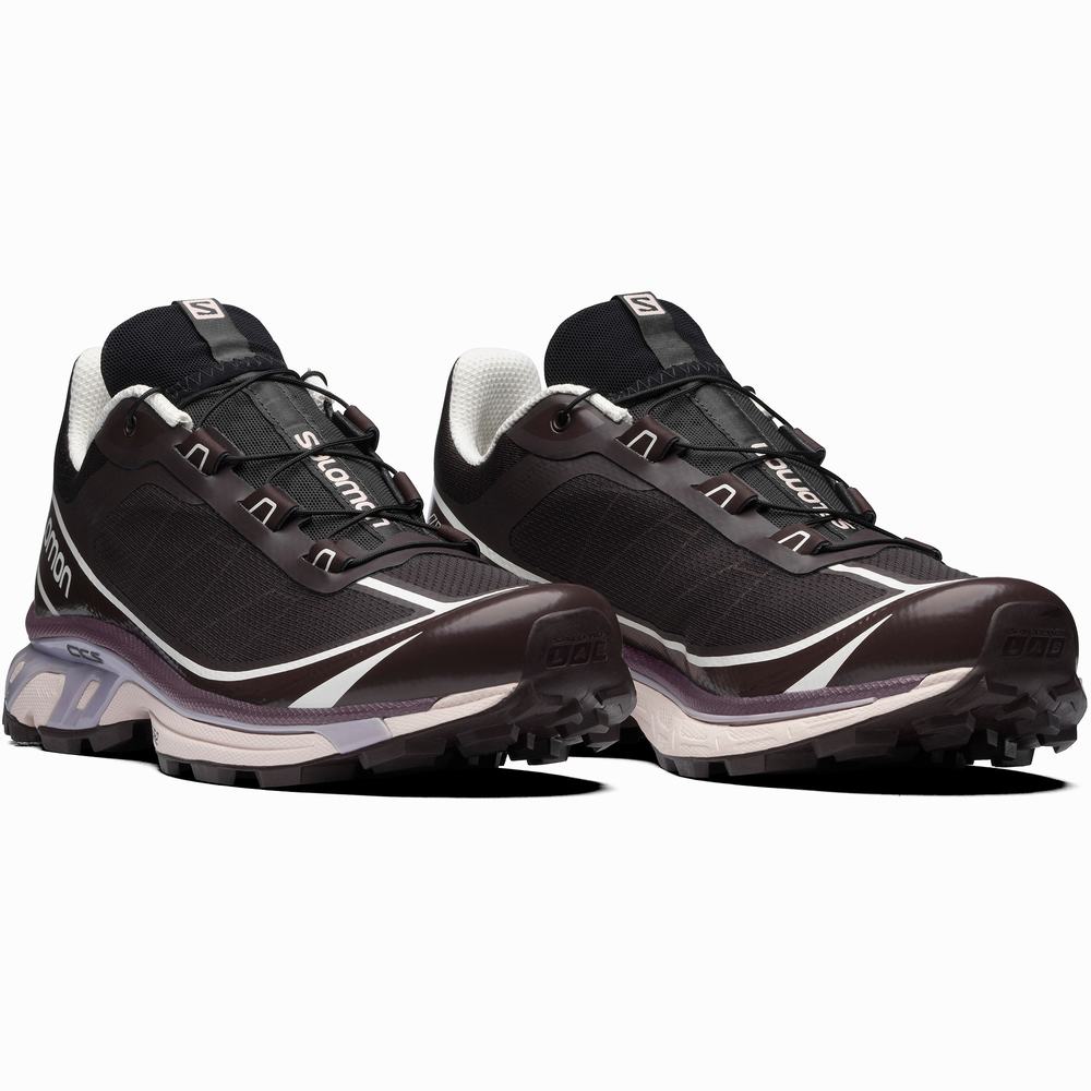 Men's Salomon Xt-6 Ft Sneakers Black/Chocolate Purple | NZ-2153498