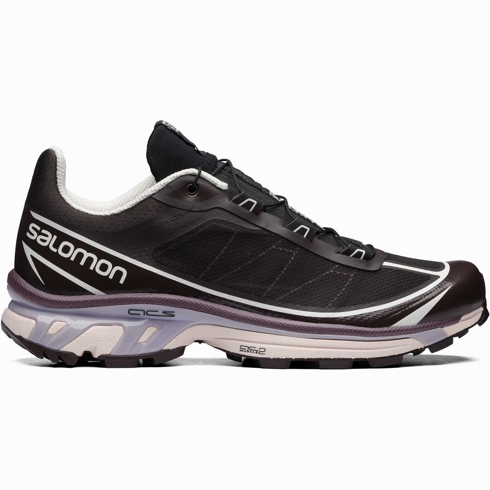Men\'s Salomon Xt-6 Ft Sneakers Black/Chocolate Purple | NZ-2153498