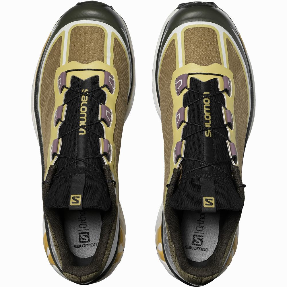 Men's Salomon Xt-6 Ft Sneakers Yellow/Green/Black | NZ-5724389