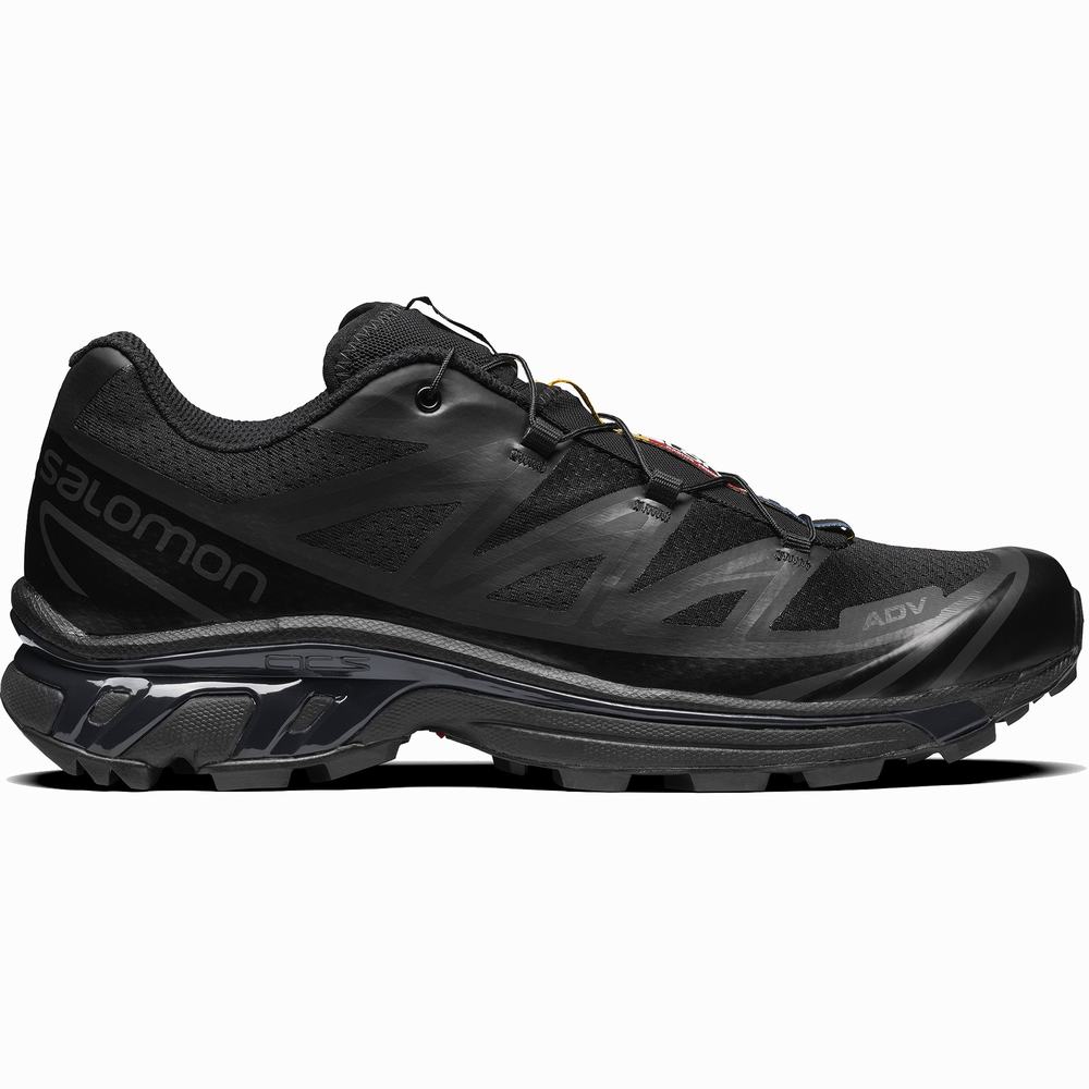 Men\'s Salomon Xt-6 Sneakers Black | NZ-6438290