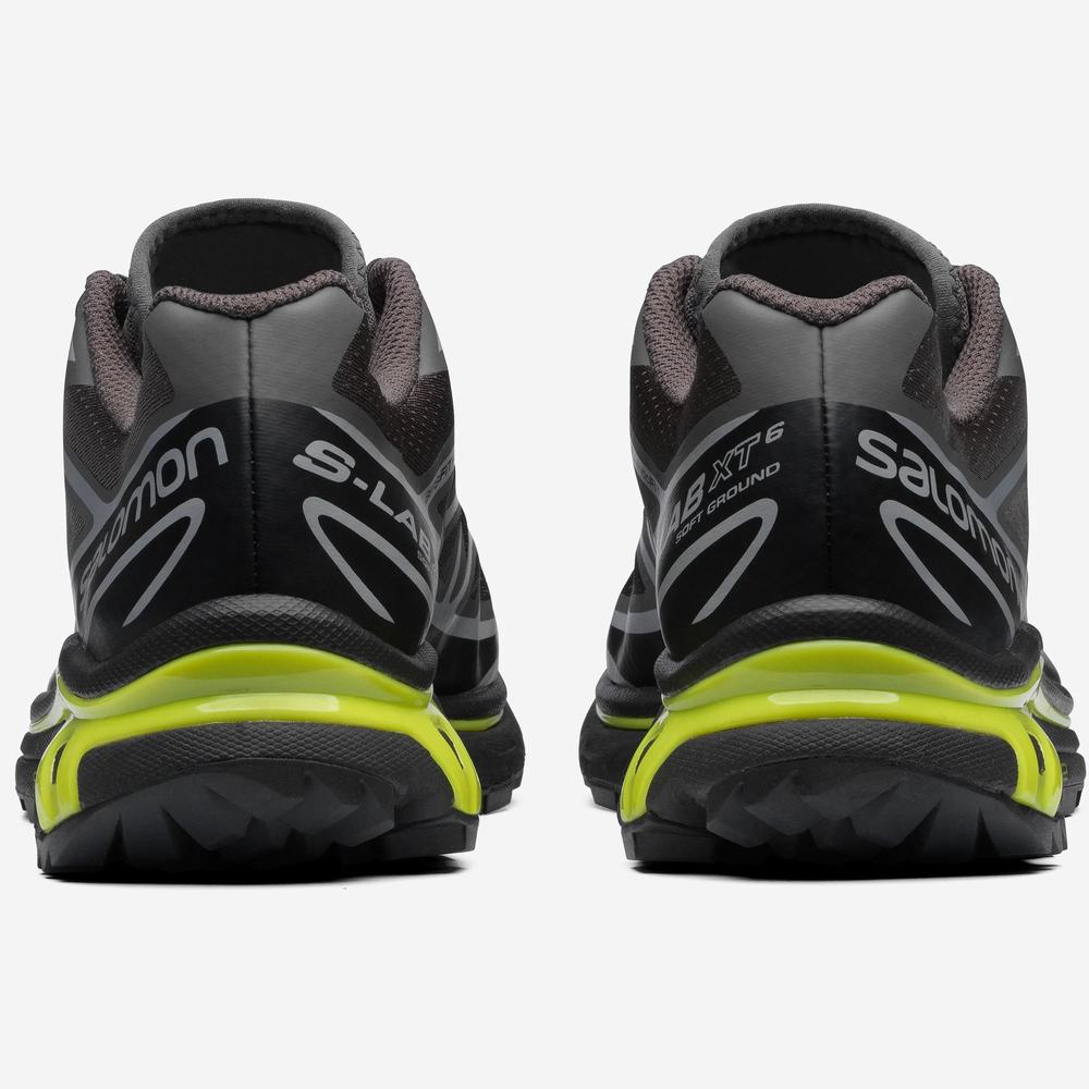 Men's Salomon Xt-6 Sneakers Black/ Rose | NZ-9704316