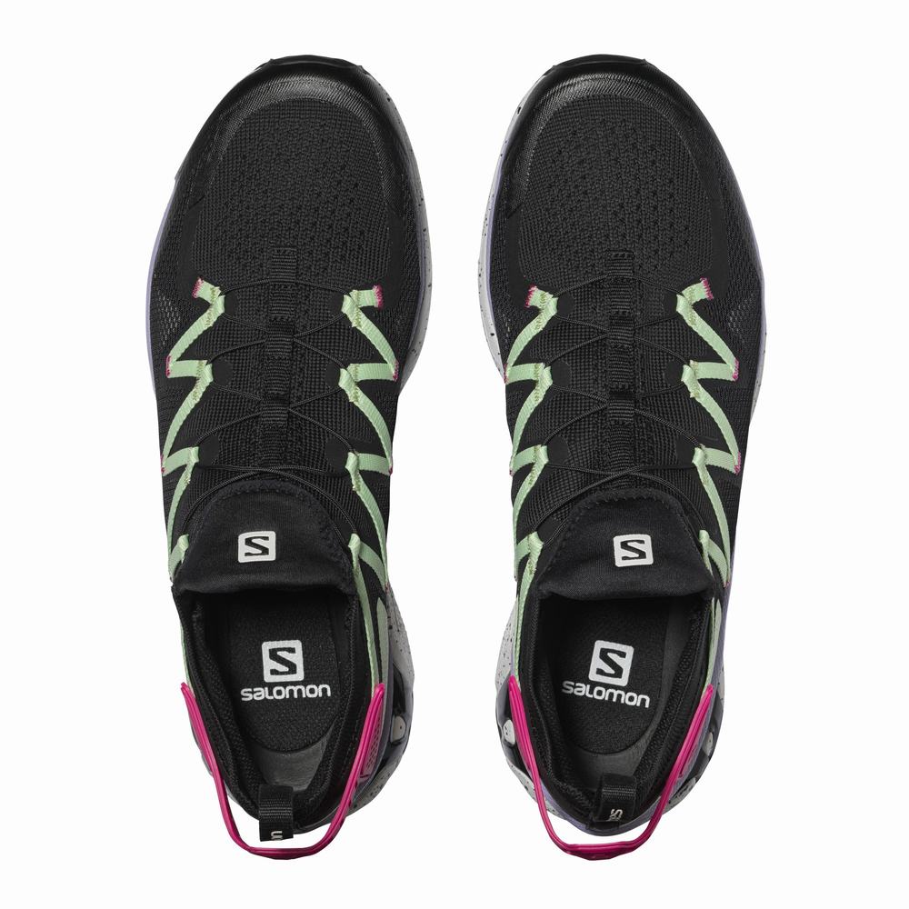 Men's Salomon Xt-rush Sneakers Black/Green/Pink | NZ-9703861