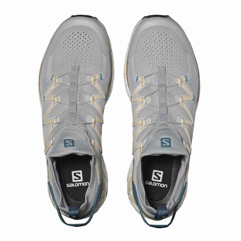 Men's Salomon Xt-rush Sneakers Grey/Blue | NZ-5904637