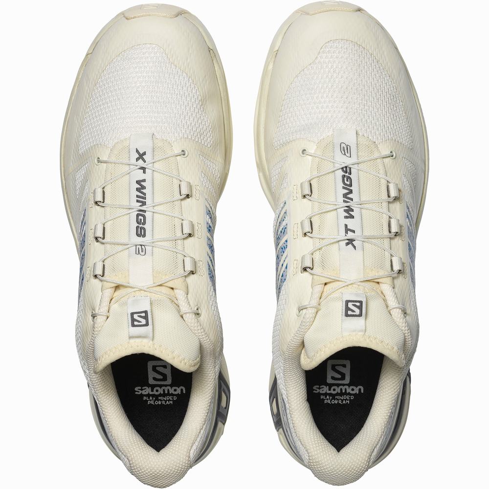 Men's Salomon Xt-wings 2 Mindful Sneakers White/Blue | NZ-9186453