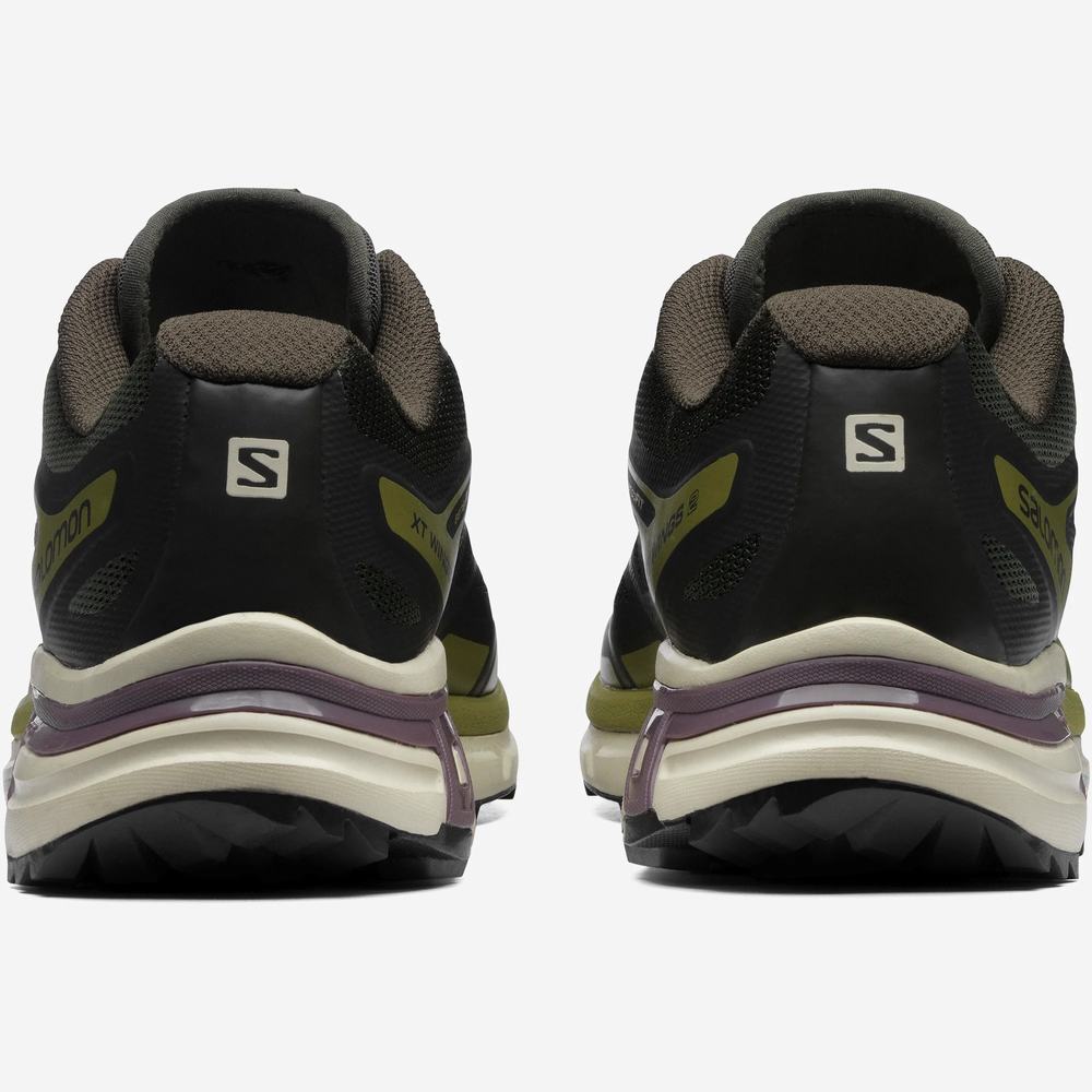 Men's Salomon Xt-wings 2 Sneakers Black/Green | NZ-9537684