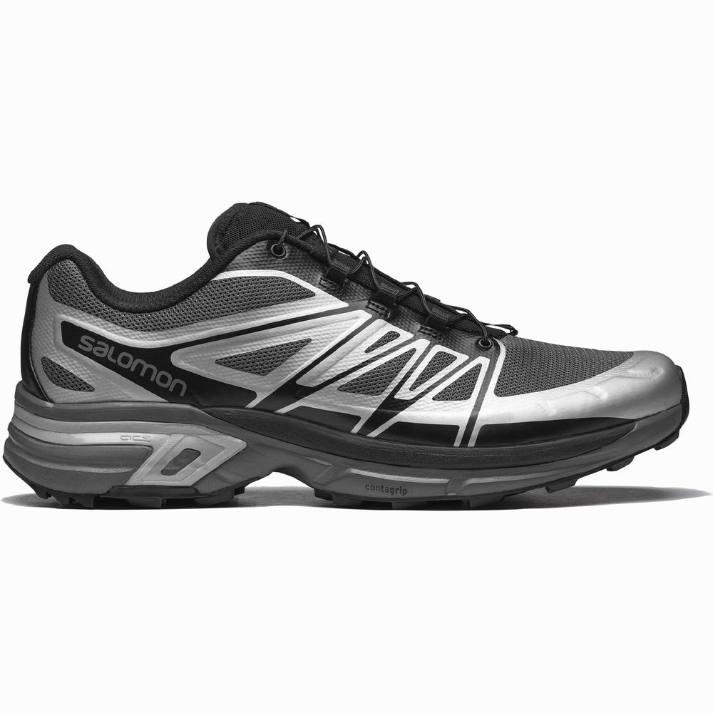 Men\'s Salomon Xt-wings 2 Sneakers Silver/ Black | NZ-2018365