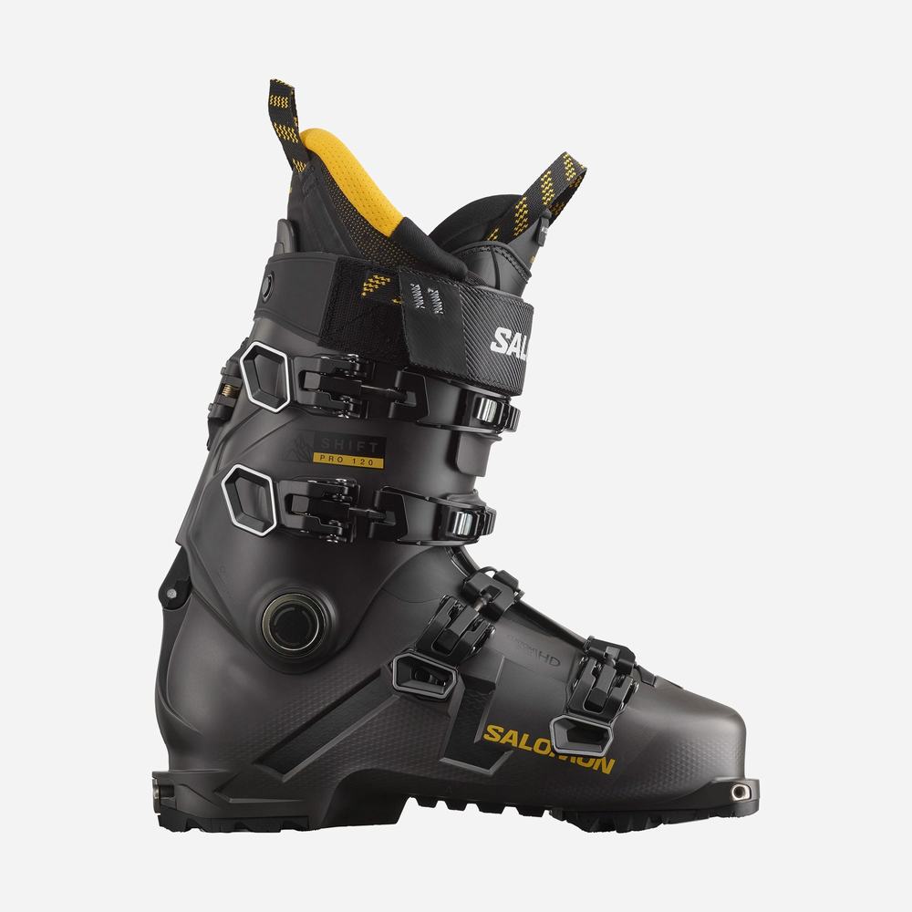 Men's Salomon Shift Pro 120 At Ski Boots Black | NZ-2173489