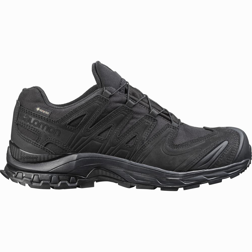 Men's Salomon Xa Forces Gore-tex Approach Shoes Black | NZ-6823917