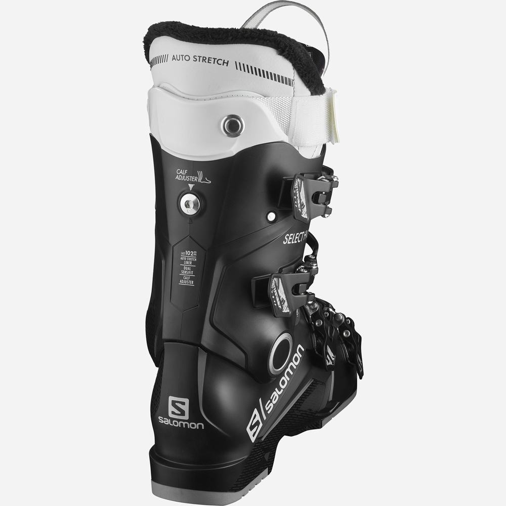 Women's Salomon Select Hv 70 Ski Boots Black/Blue | NZ-4729038